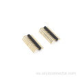 Encabezado de pasador de 1.0 mm ángulo recto